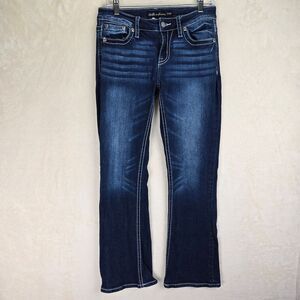 Stella In Dreams Women Bootcut Jeans Size 9/29 Western Bohemian Festival Concert